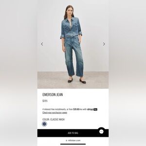 NILI LOTAN Emerson Jeans